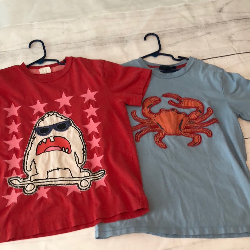 2 Mini Boden shirts